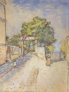 Vincent Van Gogh The Entrance of a Belvedere (nn04) oil painting